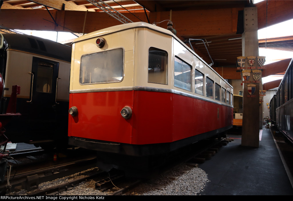 Langres Cog Railway Car